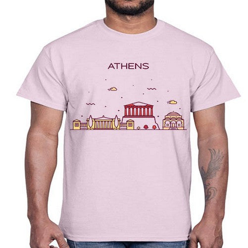 Athens 369#- cities- Cotton Tee