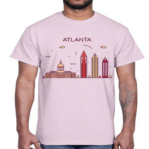 Atlanta 374#- cities- Cotton Tee