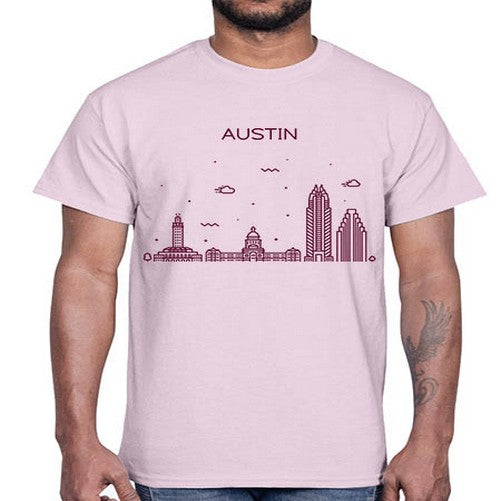 AustinTX 380#- cities- Cotton Tee