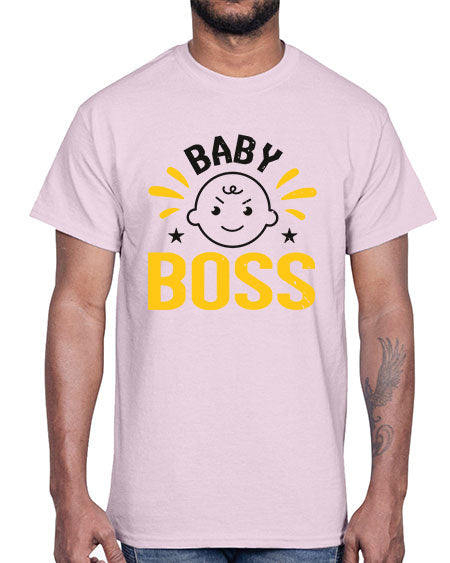 Baby Boss Style 22#- baby shower- Cotton Tee