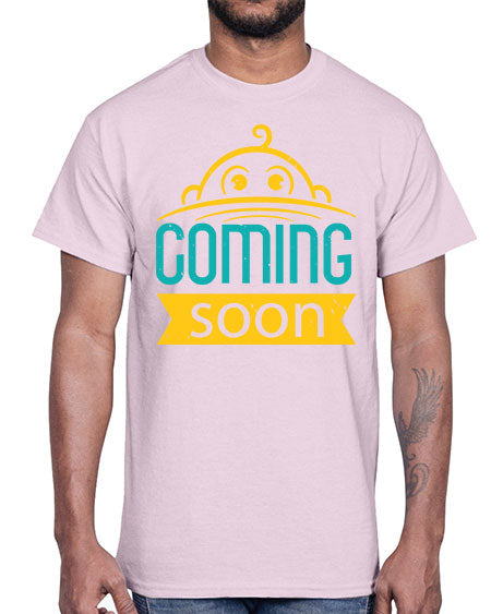 Baby Coming Soon Style 24#- baby shower- Cotton Tee