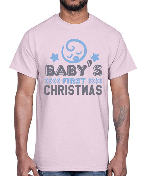 Baby First Christmas Style 25#- baby shower- Cotton Tee