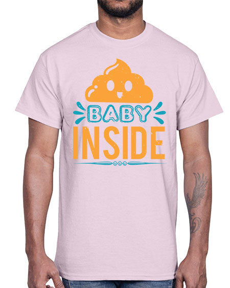 Baby Inside Style 26#- baby shower- Cotton Tee