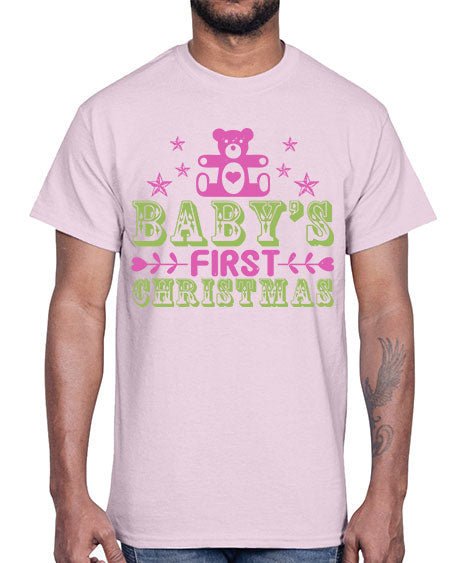 Babys first Christma Style 35#- baby- Cotton Tee