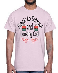 Back to School and Looking Cool 17#- general school- Cotton Tee