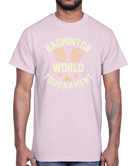 Badminton 1449#- badminton- Cotton Tee