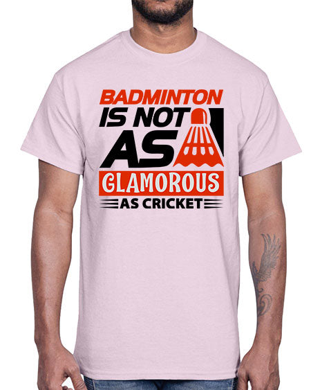 Badminton is not as 1451#- badminton- Cotton Tee