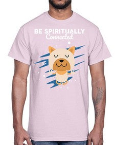 Be Spiritually Connected 114#- yoga- Cotton Tee