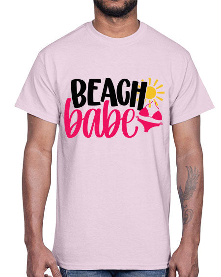 Beach Babe Style 52#- summer- Cotton Tee