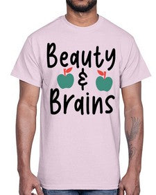 Beauty and Brains 18#- general school- Cotton Tee