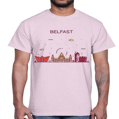 Belfast 436#- cities- Cotton Tee