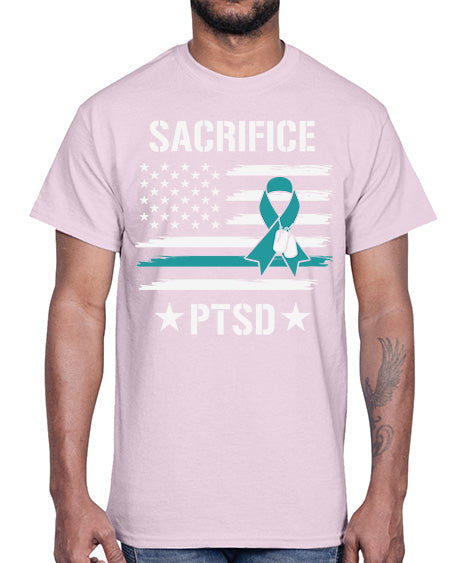 Best Support PTSD Awareness Survivor 27#- PTSD- Cotton Tee