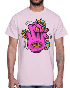 Bored high five 23#- cartoon general- Cotton Tee