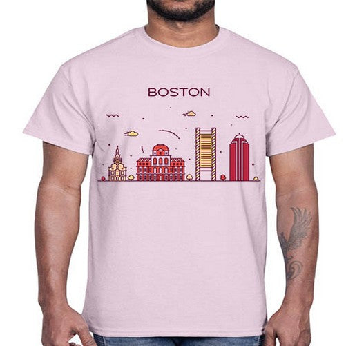 Boston 481#- cities- Cotton Tee