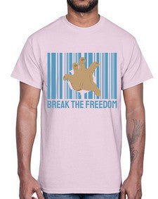Break the Freedom 25#- internet- Cotton Tee