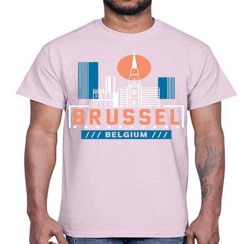 Brussel 504#- cities- Cotton Tee