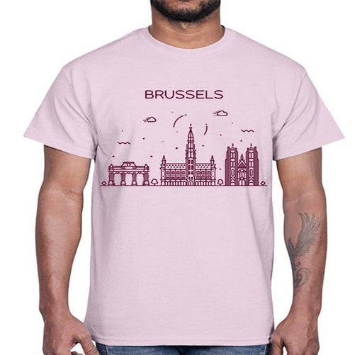 Brussels 506#- cities- Cotton Tee