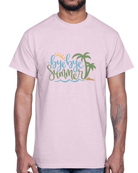 Bye bye summer 102#- summer- Cotton Tee