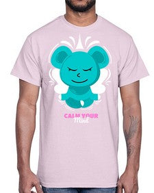 Calm Your Mind 189#- yoga- Cotton Tee