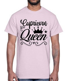 Capricorn queen 196#- capricorn- Cotton Tee