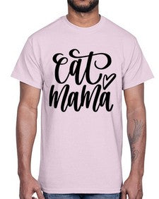Cat Mama Style 83#- cats- Cotton Tee
