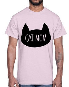 Cat Mom- cats- Cotton Tee