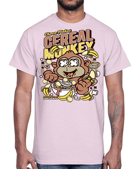 Cereal Monkey- monkey- Cotton Tee
