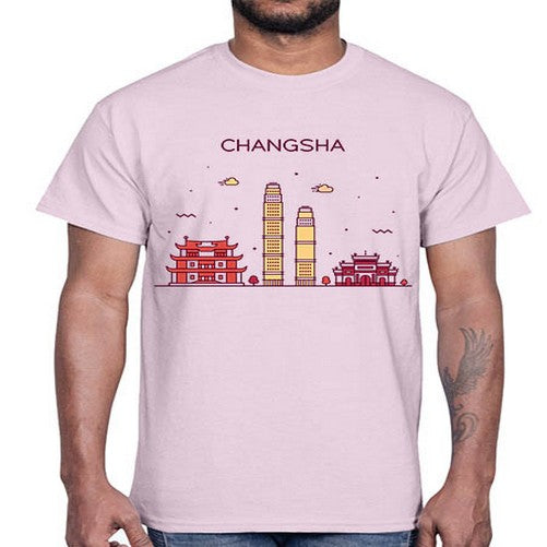Changsha 555#- cities- Cotton Tee