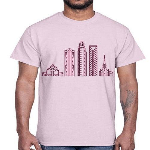 CharlotteNC 559#- cities- Cotton Tee