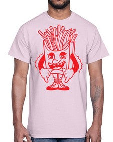 Charming friends 74#- cartoon food- Cotton Tee
