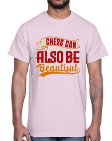Chess can also be beautiful 65#- chess- Cotton Tee