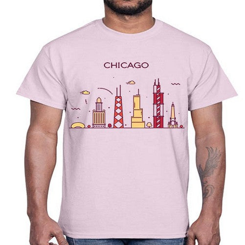 Chicago 572#- cities- Cotton Tee