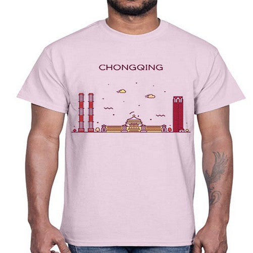 Chongqing 583#- cities- Cotton Tee