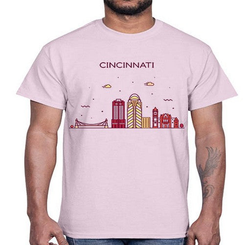 CincinnatiOH 590#- cities- Cotton Tee
