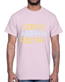Code is my poetry 21#- computer- Cotton Tee