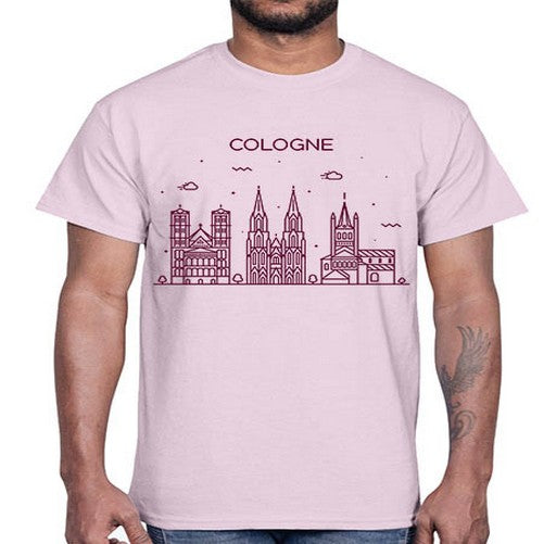 Cologne 593#- cities- Cotton Tee
