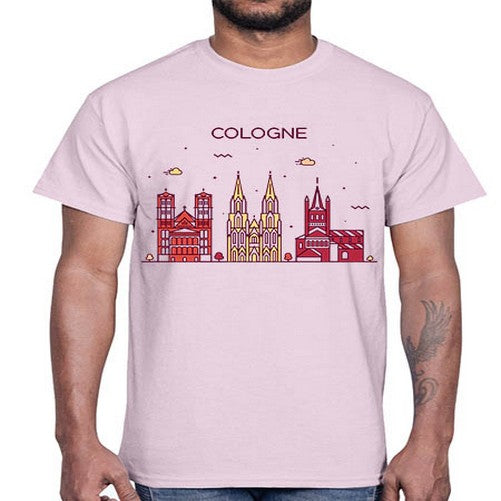 Cologne 595#- cities- Cotton Tee