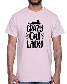 Crazy Cat Lady Style 92#- cats- Cotton Tee