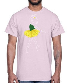 Cute ballet ballerino girls dancing ballet 83#- ballet- Cotton Tee