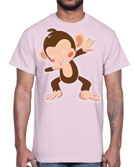 Dabbing Money 5#- monkey- Cotton Tee