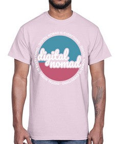 Digital Nomad is Everything 21#- internet- Cotton Tee