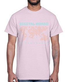 Digital Nomad is the Future 19#- internet- Cotton Tee