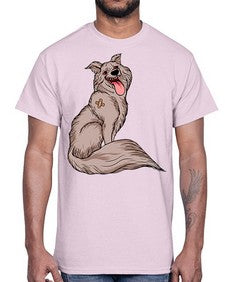 dog 98#- dogs- Cotton Tee
