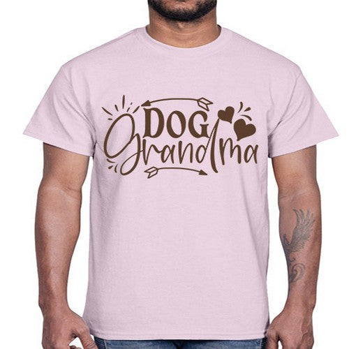 Dog Grandma Style 101#- dogs- Cotton Tee