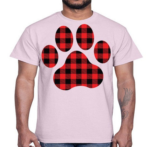 Dog Paw Style 94#- dogs- Cotton Tee