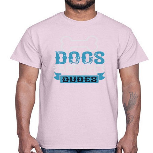 Dogs Before Dudes Style 215#- dogs- Cotton Tee