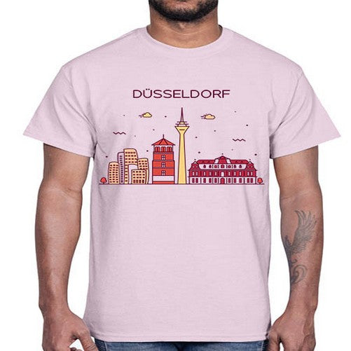 Dusseldorf 698#- cities- Cotton Tee