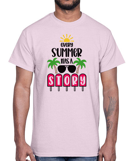 Every Summer Has A Story Style 46#- summer- Cotton Tee