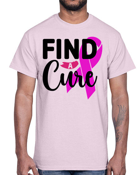 Find a Cure 26#- breast cancer- Cotton Tee