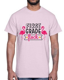 First Grade Flock 136#- first grade- Cotton Tee